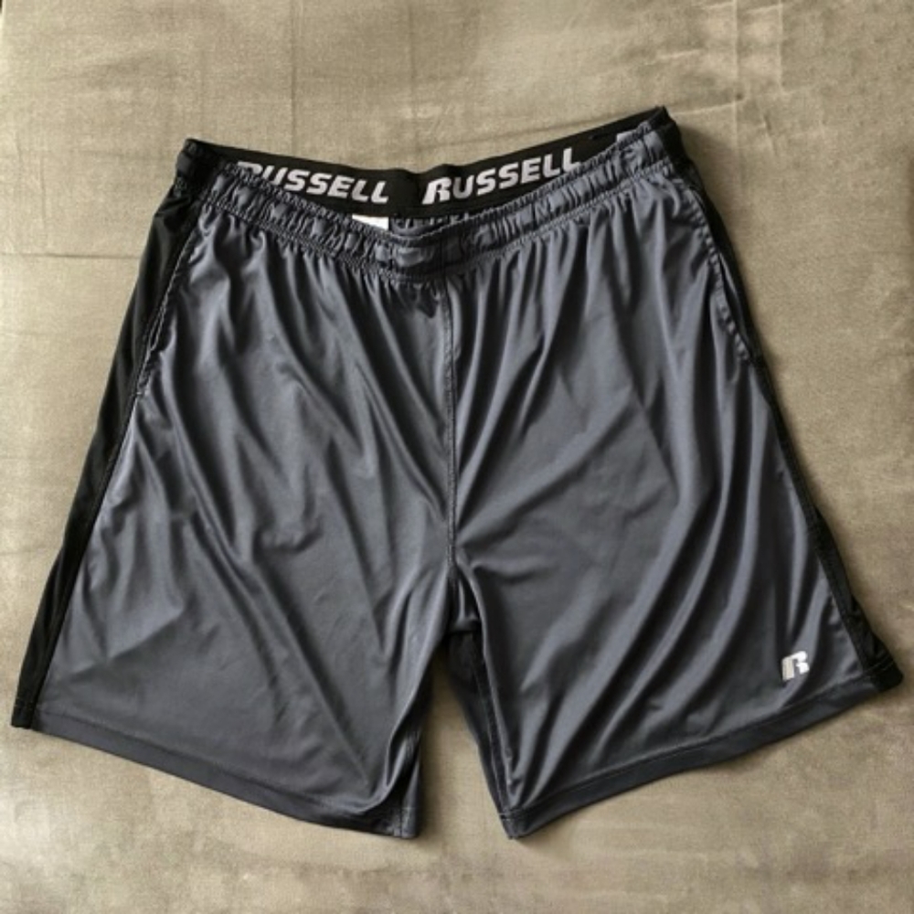 XL Russell Men's Core Performance Active Shorts